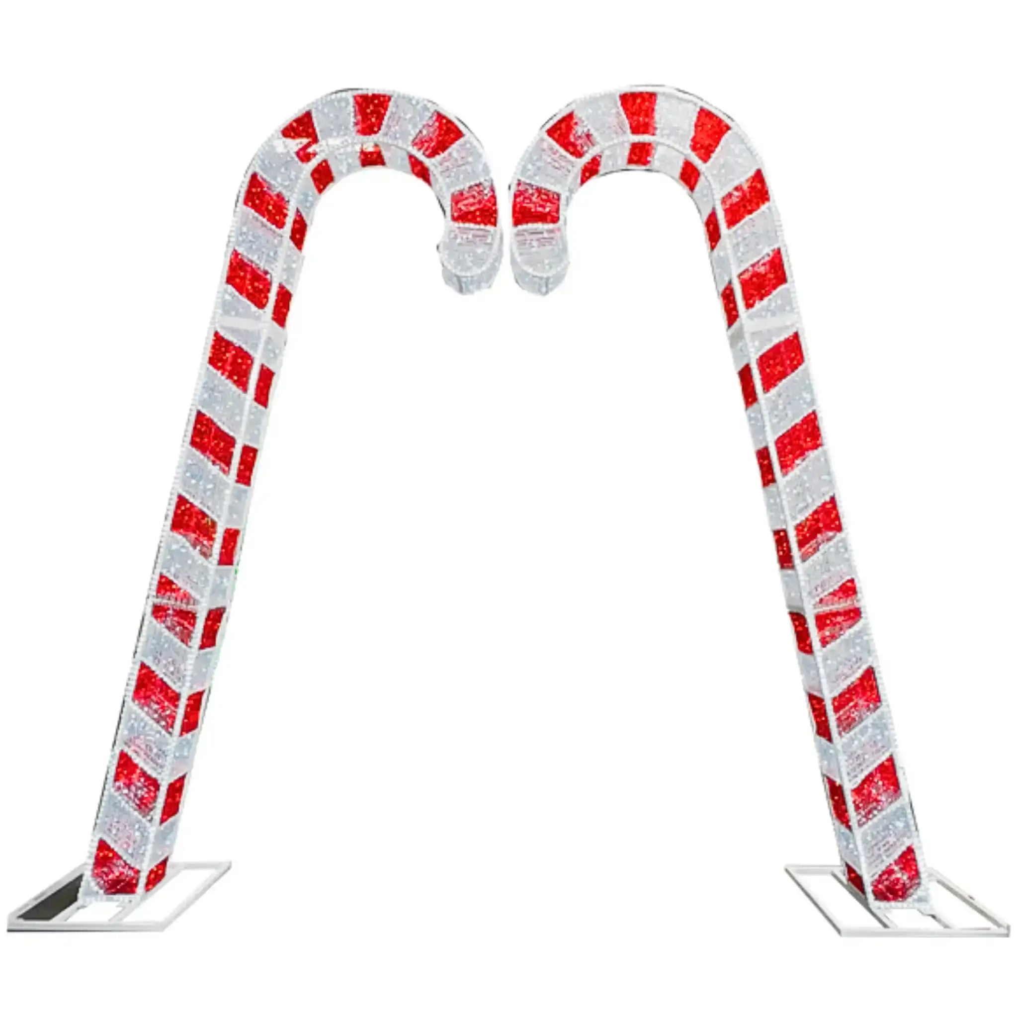 Candy Cane Theme Walkthrough Arch Outdoor Decor | 14FT – St. Nicks