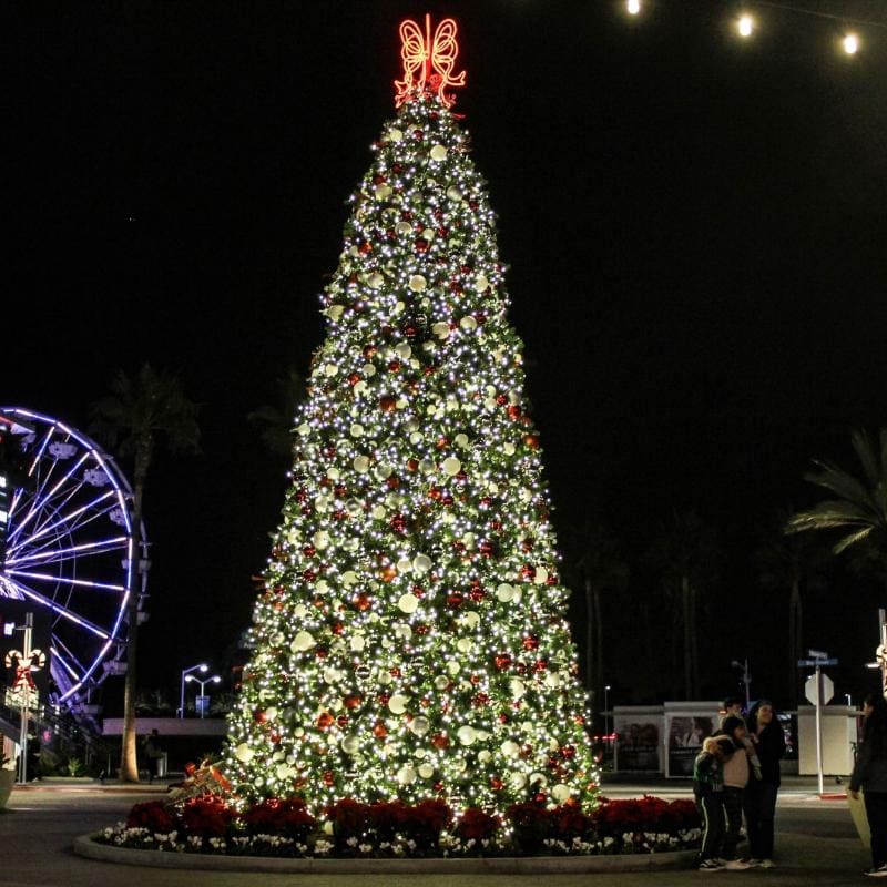 20ft Frame Tree pre-decorated 5MM Twinkle Lights-02