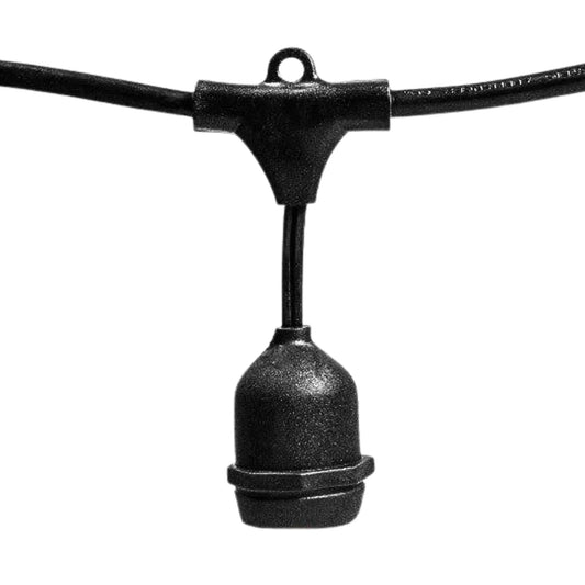 250FT-E26-Festoon-Light-Stringer-with-4-Drop-24-Spacing-Black-Wire-No-Bulbs-1