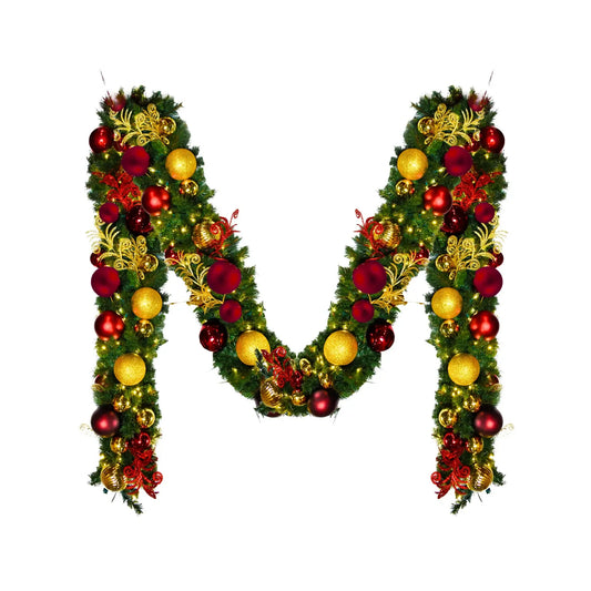 9x14-Pre-Decorated-Garland-Red-Gold-Burgundy-1