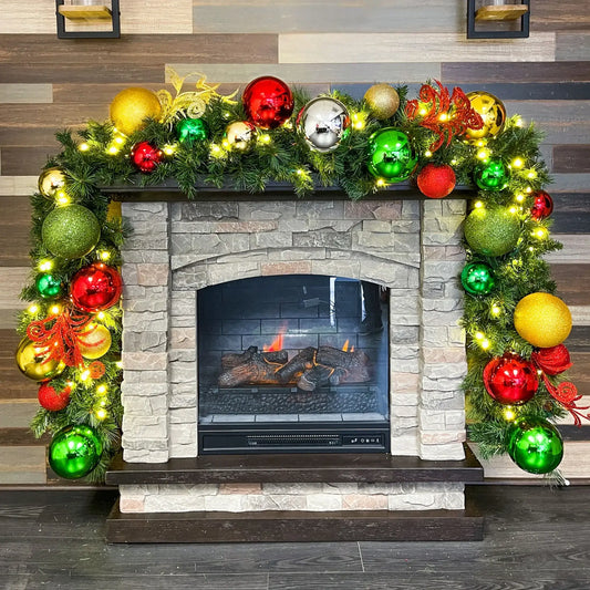 9x14-Pre-Decorated-Garland-Red-Green-Gold-2