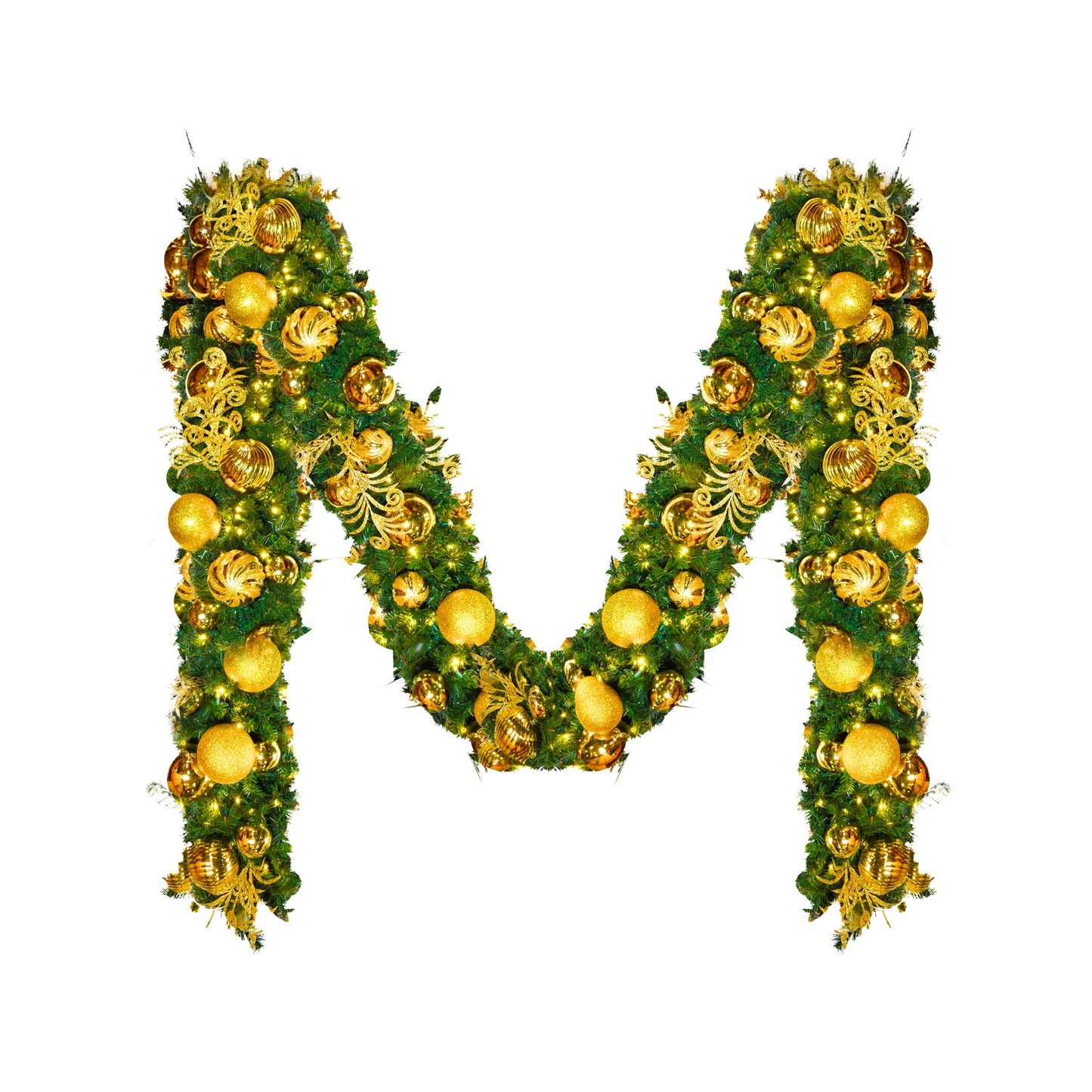 9x14-Pre-Decorated-Garland-with-Warm-White-Lights-Gold-1