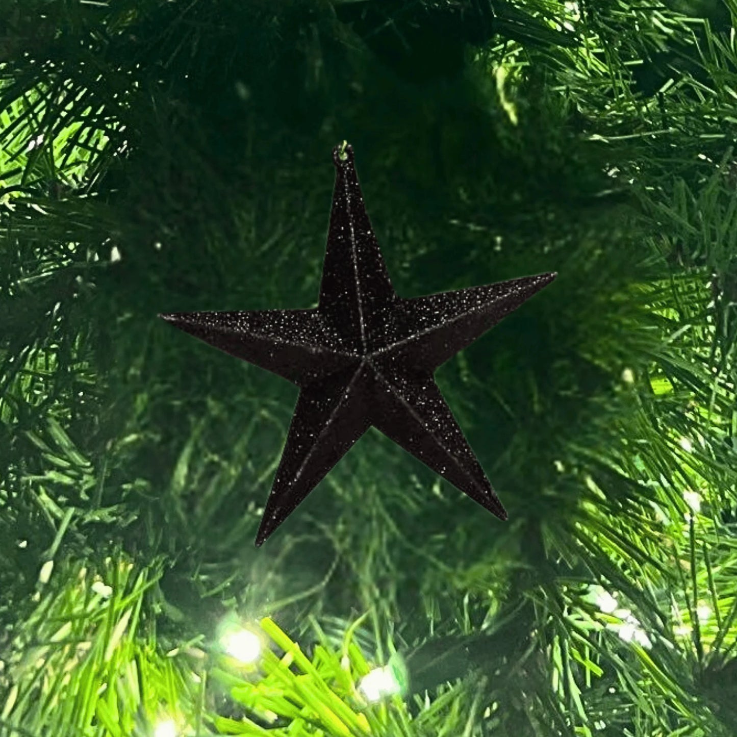 Black-Glitter-Star-Ornament-2