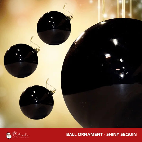 Black-Ornament-Shiny-Sequin-Ball-150MM-3