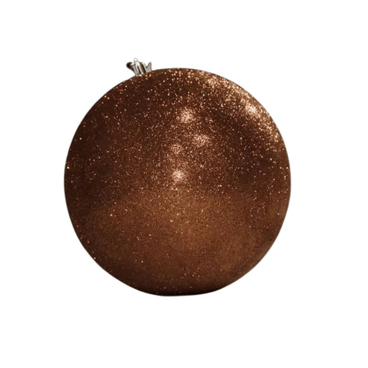Brown-Ornament-Glitter-Ball-1
