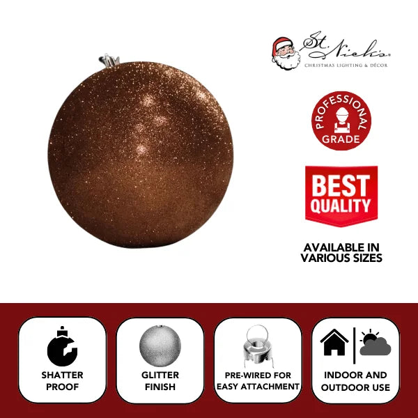 Brown-Ornament-Glitter-Ball-3