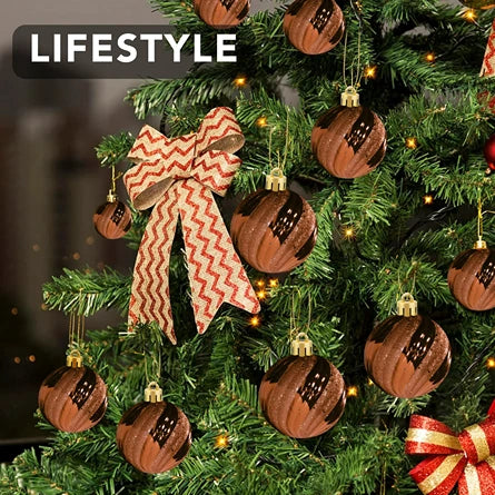 Brown-Ornament-Shiny-Swirl-Ball-with-Glitter-150MM-7