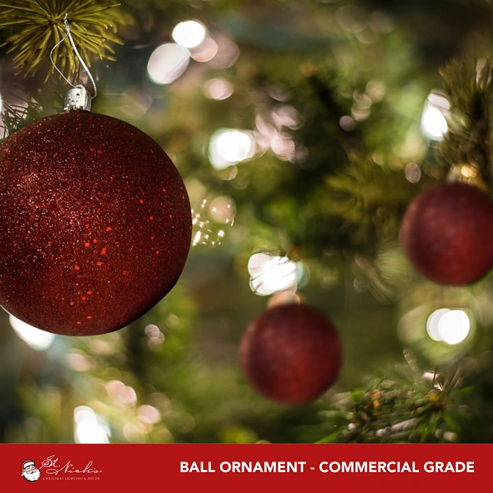 Burgundy-Ornament-Glitter-Ball-100MM-5