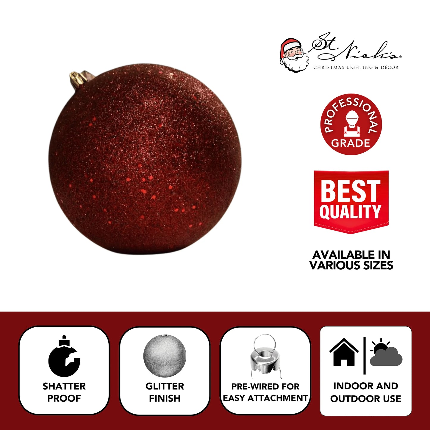 Burgundy-Ornament-Glitter-Ball-3