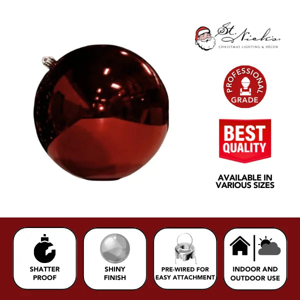 Burgundy-Ornament-Shiny-Ball-3