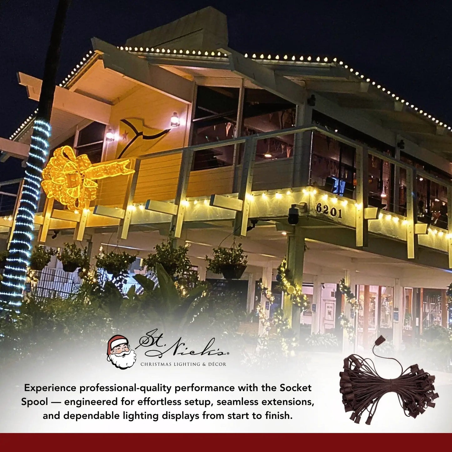 C9-Socket-Spool-Roll-Brown-500FT-12-Spacing-SPT-1-7