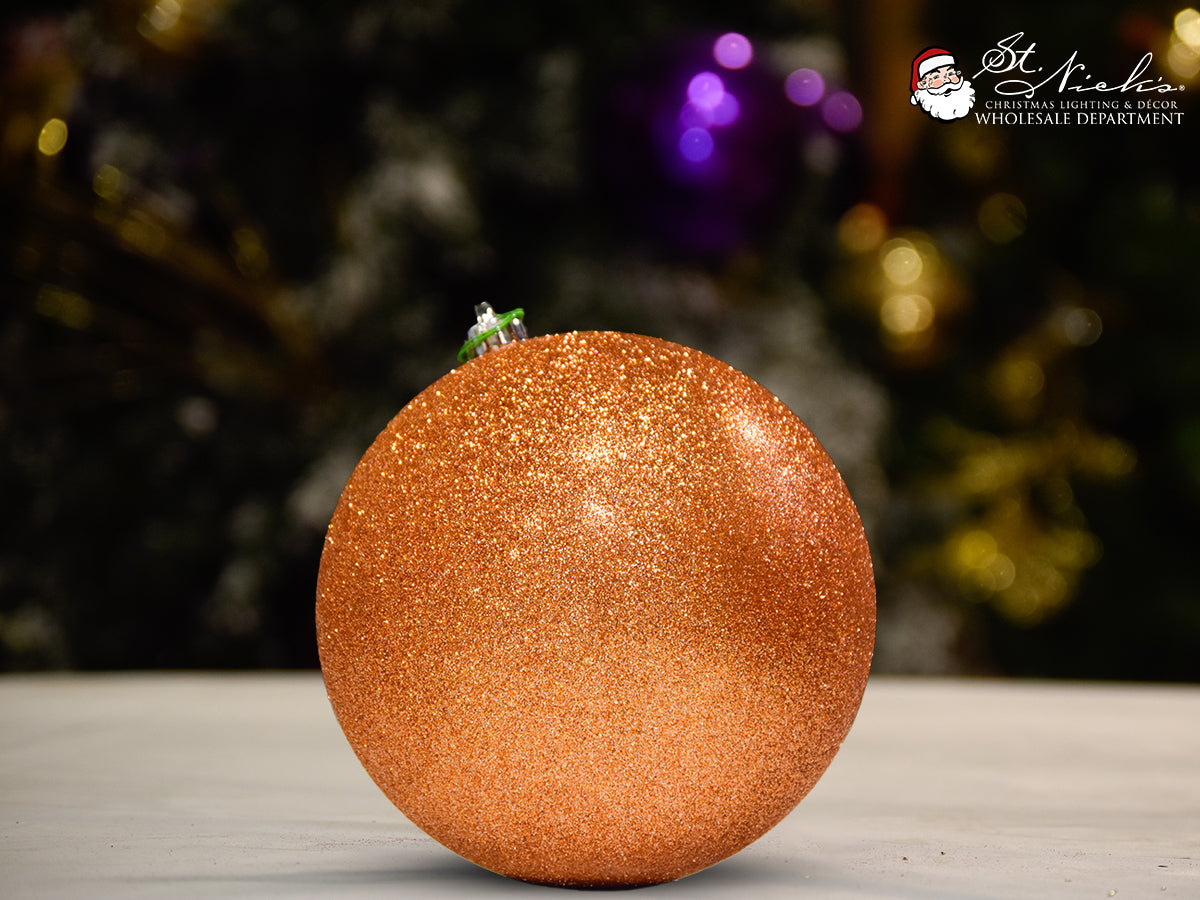 Copper Ornament Glitter Sequin Ball 150MM