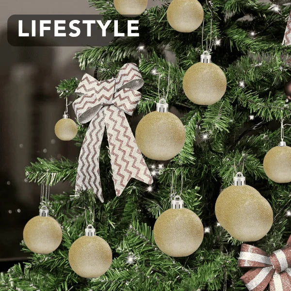Champagne-Ornament-Glitter-with-Sequin-Ball-100MM-7