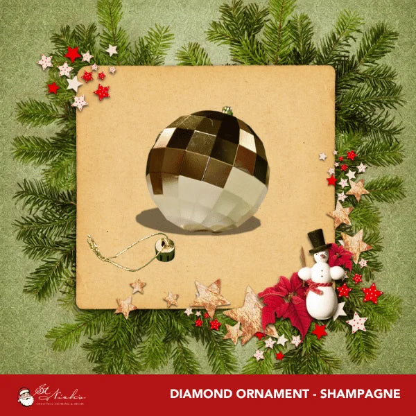 Champagne-Ornament-Shiny-Diamond-150MM-2