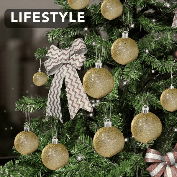 Champagne-Ornament-Wave-Shiny-With-Glitter-Sequin-150MM-7