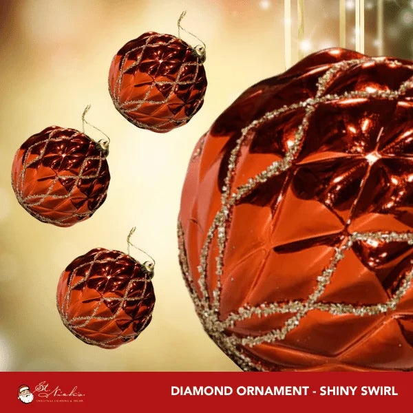 Copper-Ornament-Shiny-Diamond-Swirl-150MM-3