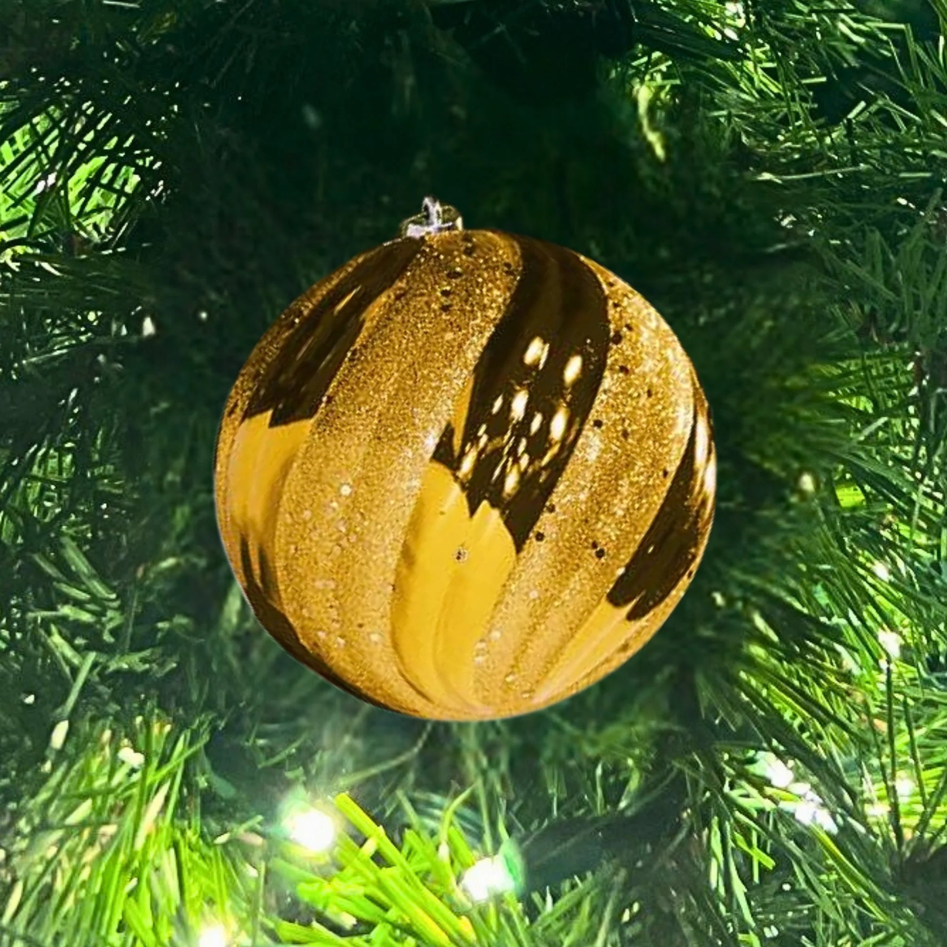 Gold-Ornament-Shiny-With-Glitter-Sequin-Swirl-2