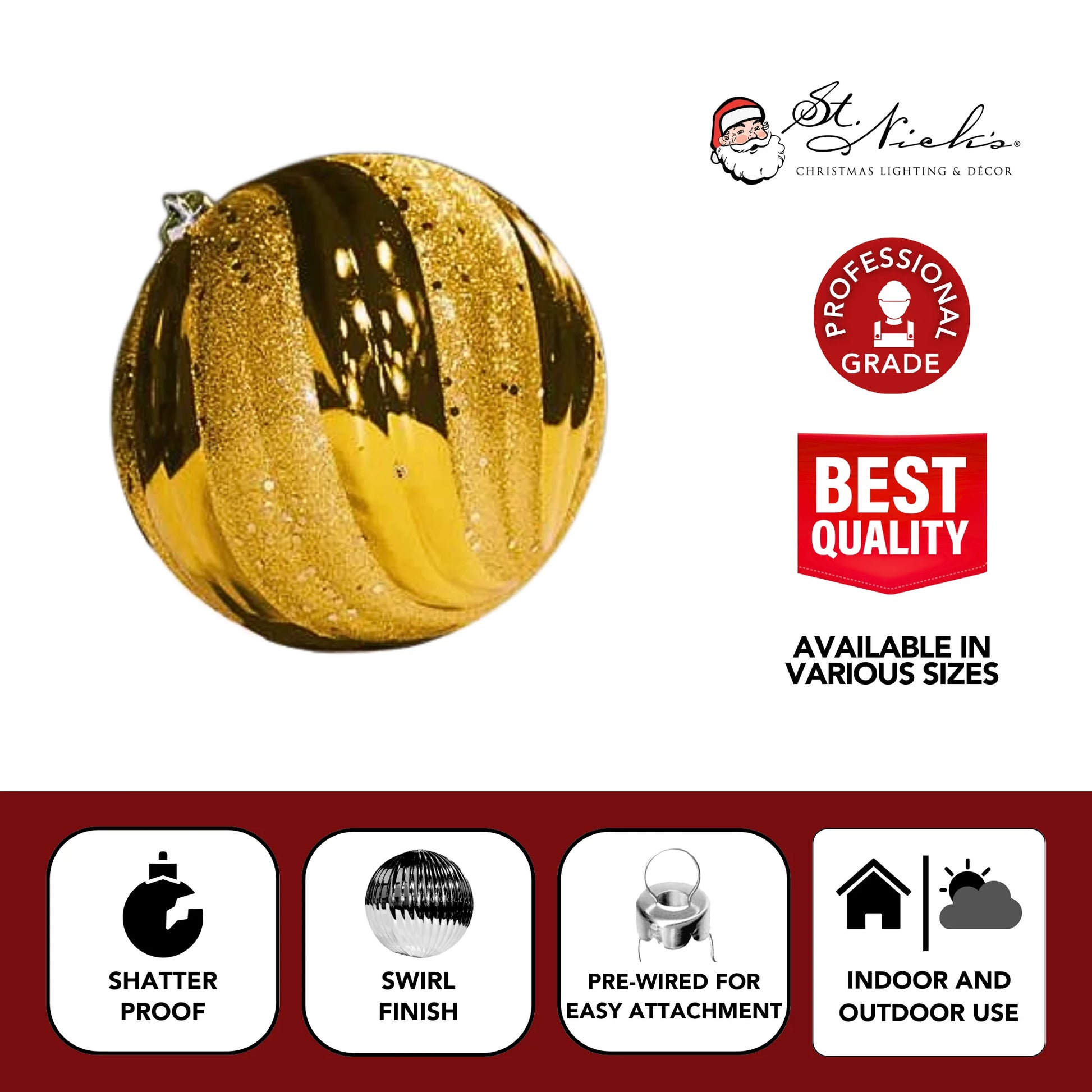 Gold-Ornament-Shiny-With-Glitter-Sequin-Swirl-3