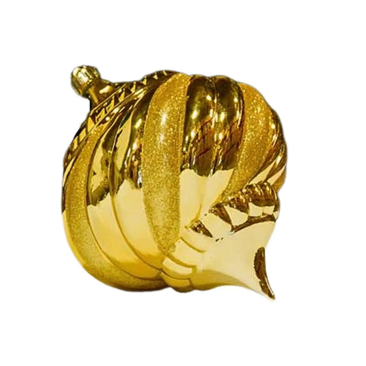 Gold-Ornament-Shiny-with-Glitter-Swirl-1