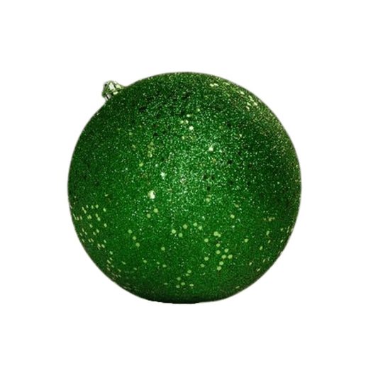 Green-Ornament-Dark-Glitter-With-Sequin-Ball-1