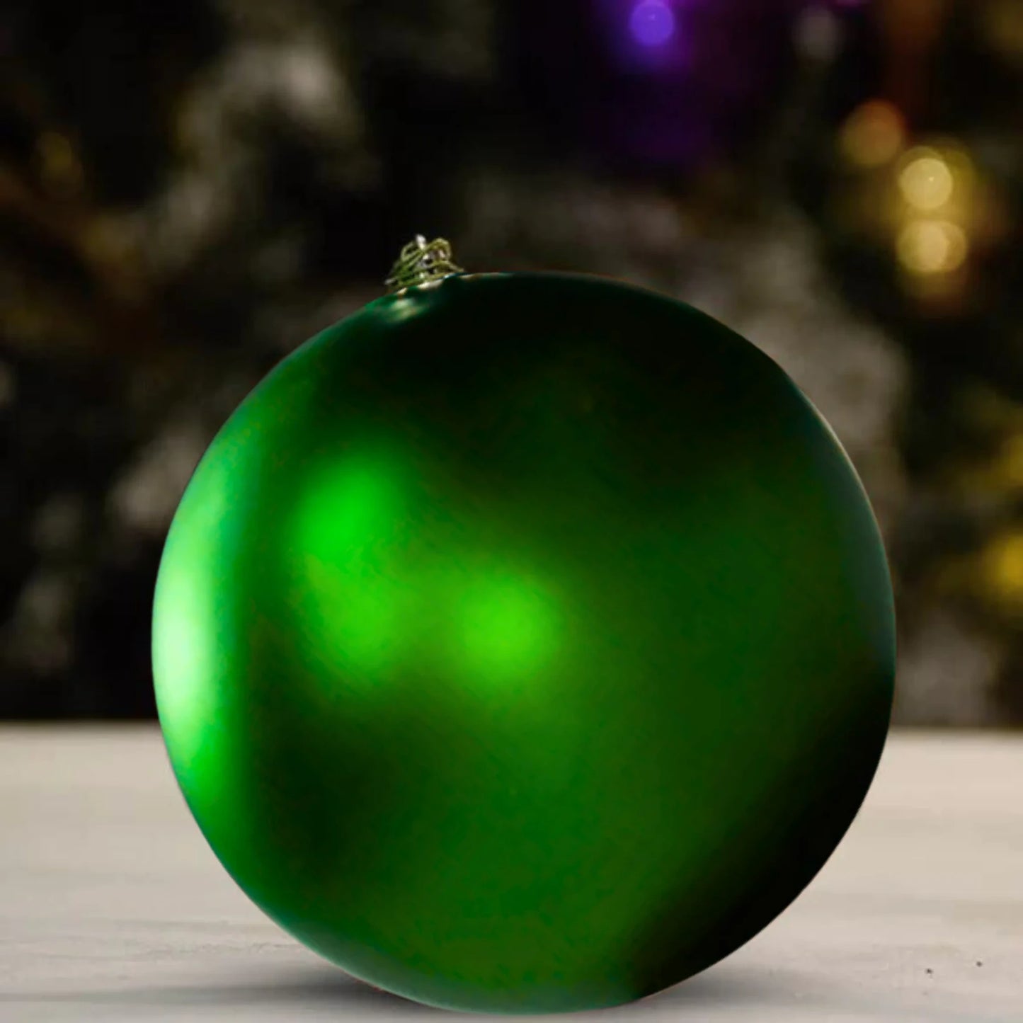 Green-Ornament-Matte-Ball-80MM