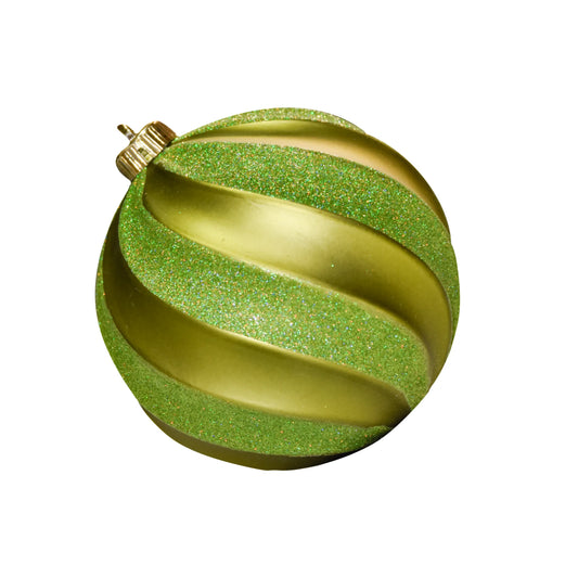 Green-Ornament-Matte-with-Glitter-Swirl-1