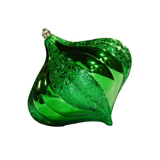 Green-Ornament-Shiny-Swirl-with-Glitter-Onion-1