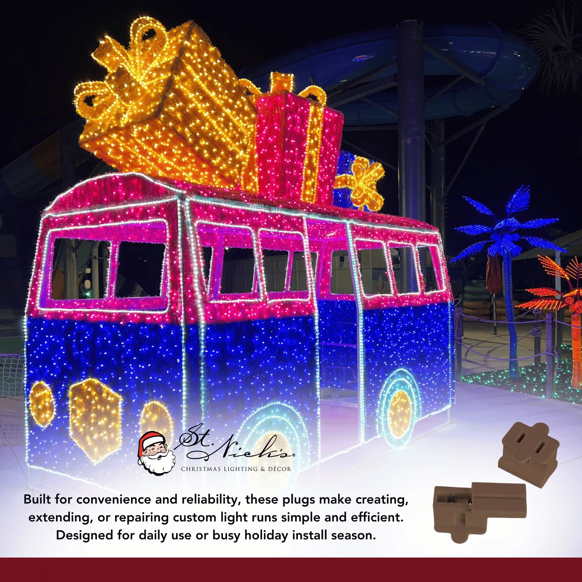 Hardware-Female-Zip-Plug-Brown-Pack-Of-25-PCS-6