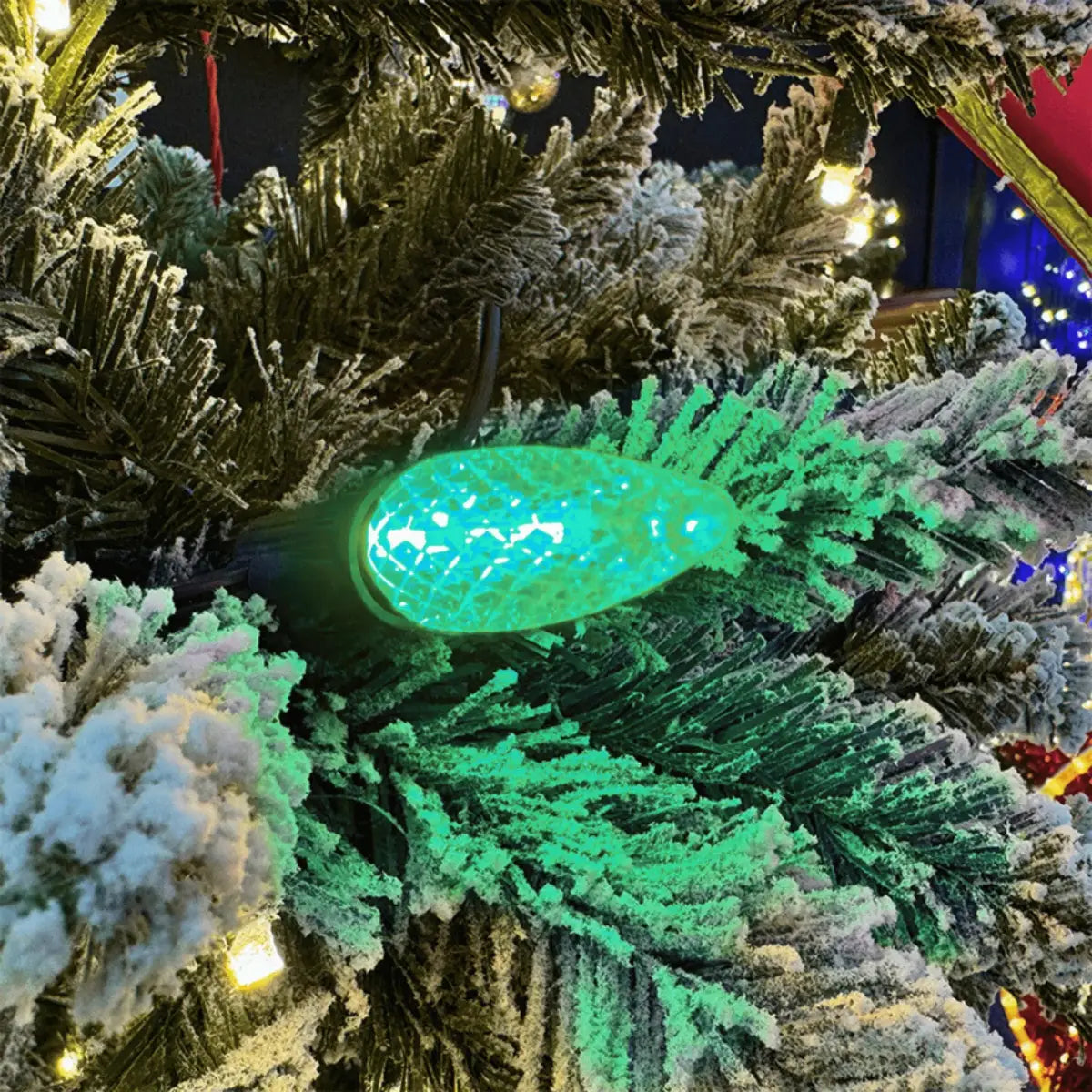 LED-Bulb-Green-Faceted-25pcs-2