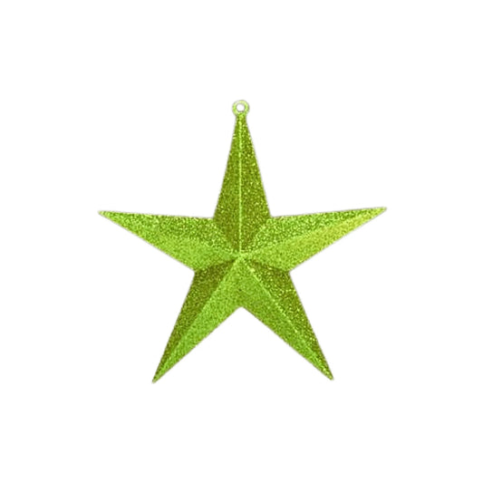 Moss-Green-Glitter-Star-1
