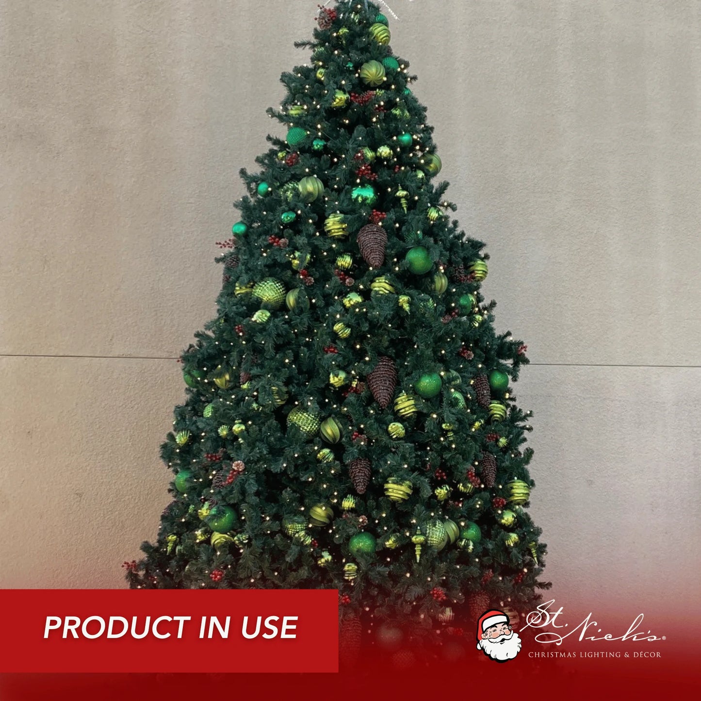 Moss-Green-Ornament-Glitter-with-Sequin-Ball-8