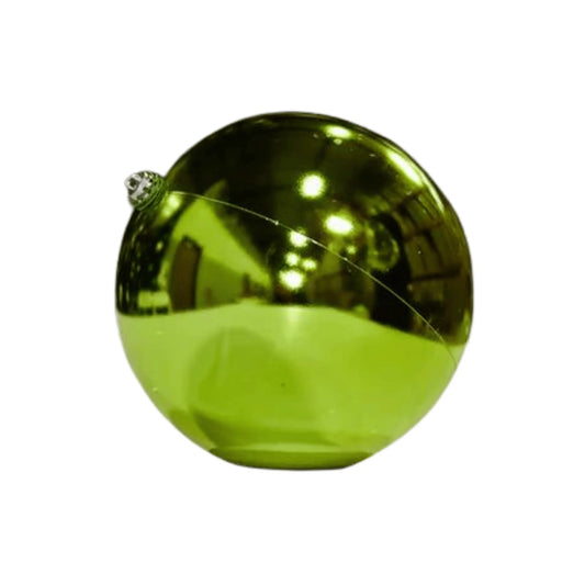 Moss-Green-Ornament-Shiny-Ball-100MM-1