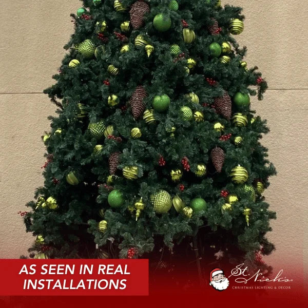 Moss-Green-Ornament-Shiny-Ball-100MM-6