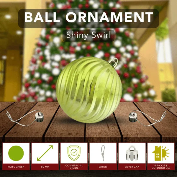 Moss-Green-Shiny-Swirl-Ornament-80MM-6
