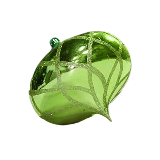 Moss-Green-Shiny-with-Glitter-Flower-Onion-1