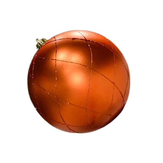 Orange-Ornament-Matte-with-Gold-Glitter-Swirl-1