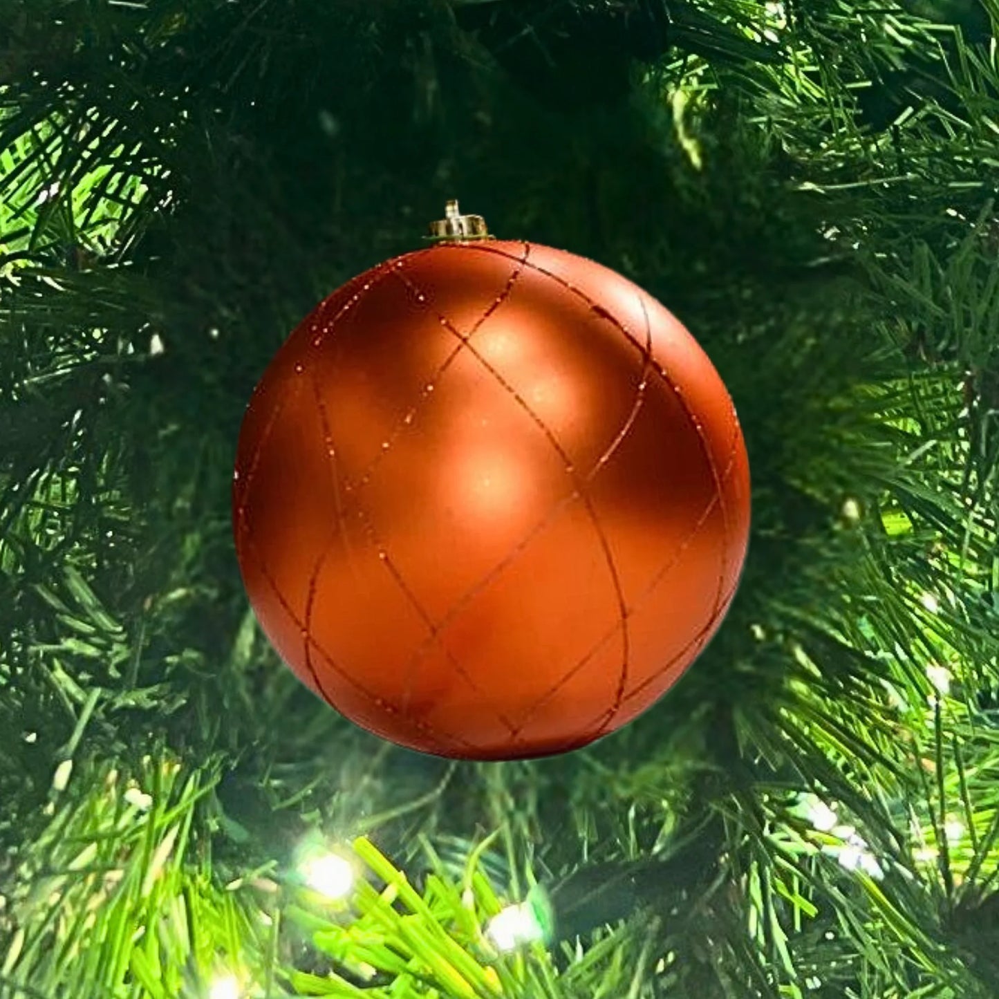 Orange-Ornament-Matte-with-Gold-Glitter-Swirl-2
