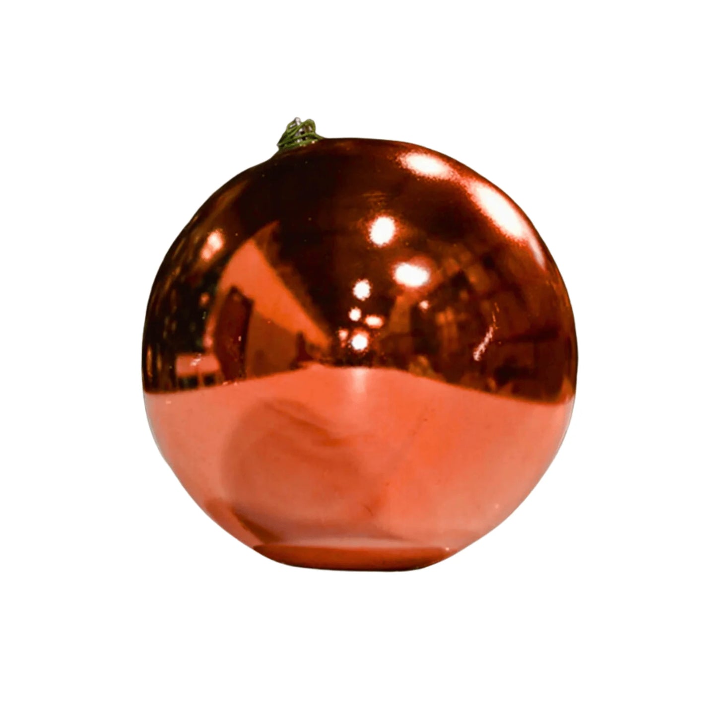 Orange-Ornament-Shiny-Ball-100MM-1