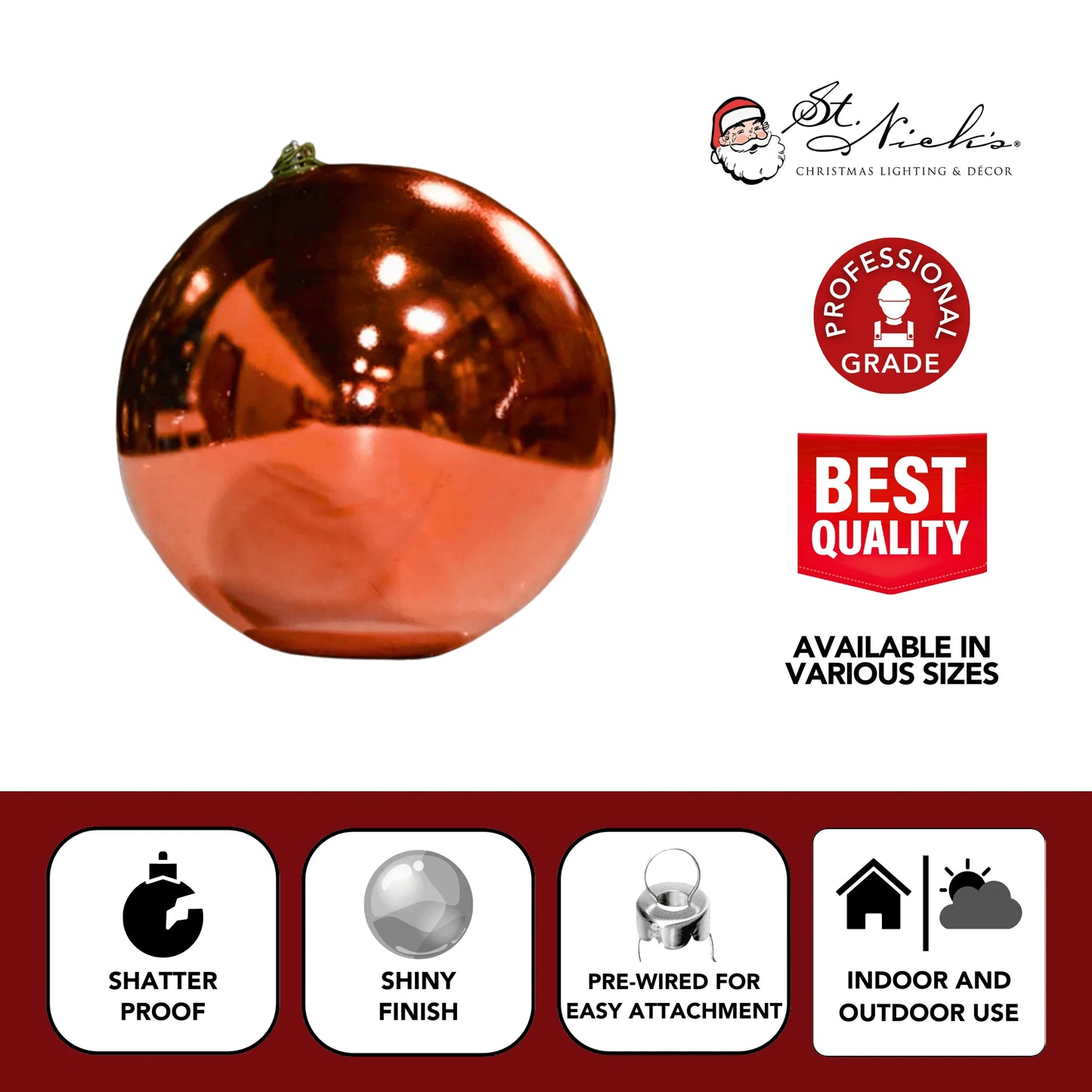 Orange-Ornament-Shiny-Ball-100MM-3