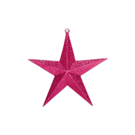Pink-Ornament-Glitter-Star-1