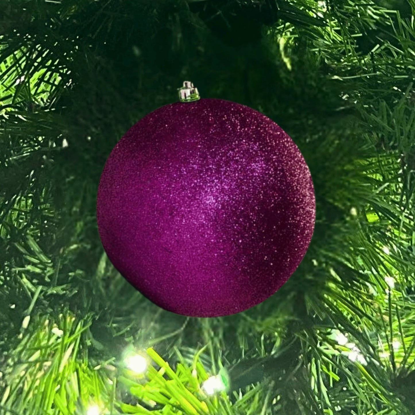 Purple-Ornament-Glitter-Ball-2
