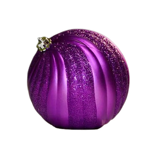 Purple-Ornament-Matte-With-Glitter-Swirl-1