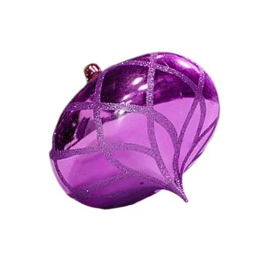 Purple-Ornament-Shiny-with-Glitter-Flower-Onion-1