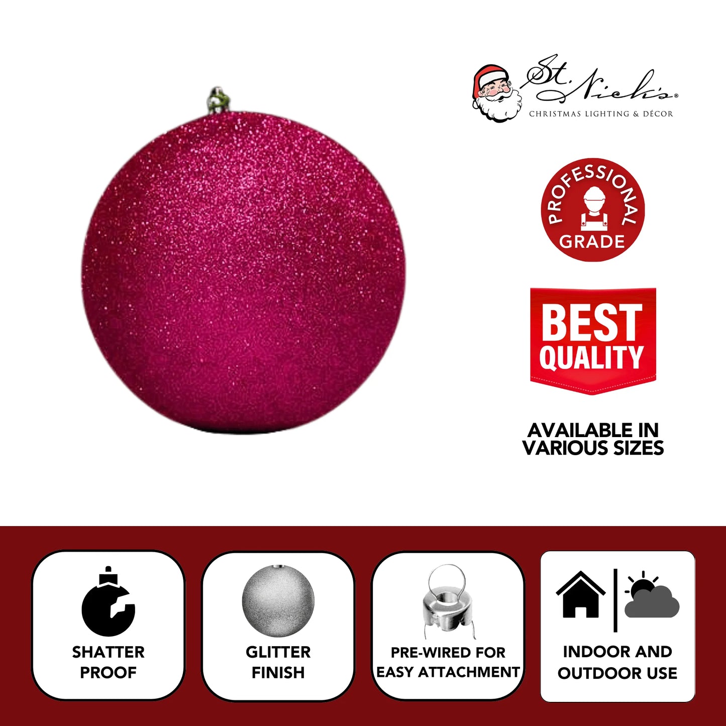 Raspberry-Ornament-Glitter-Ball-3