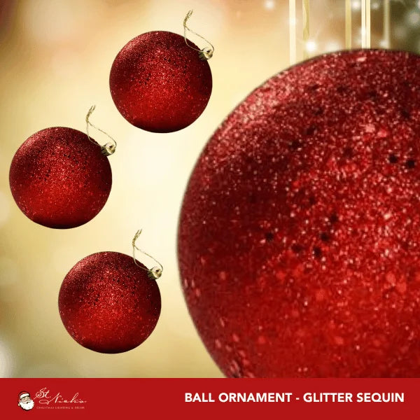 Red-Glitter-Sequin-Ball-100MM-3