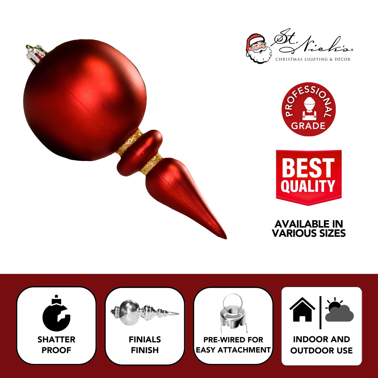 Red-Matte-Classic-Finials-with-Gold-Glitter-3