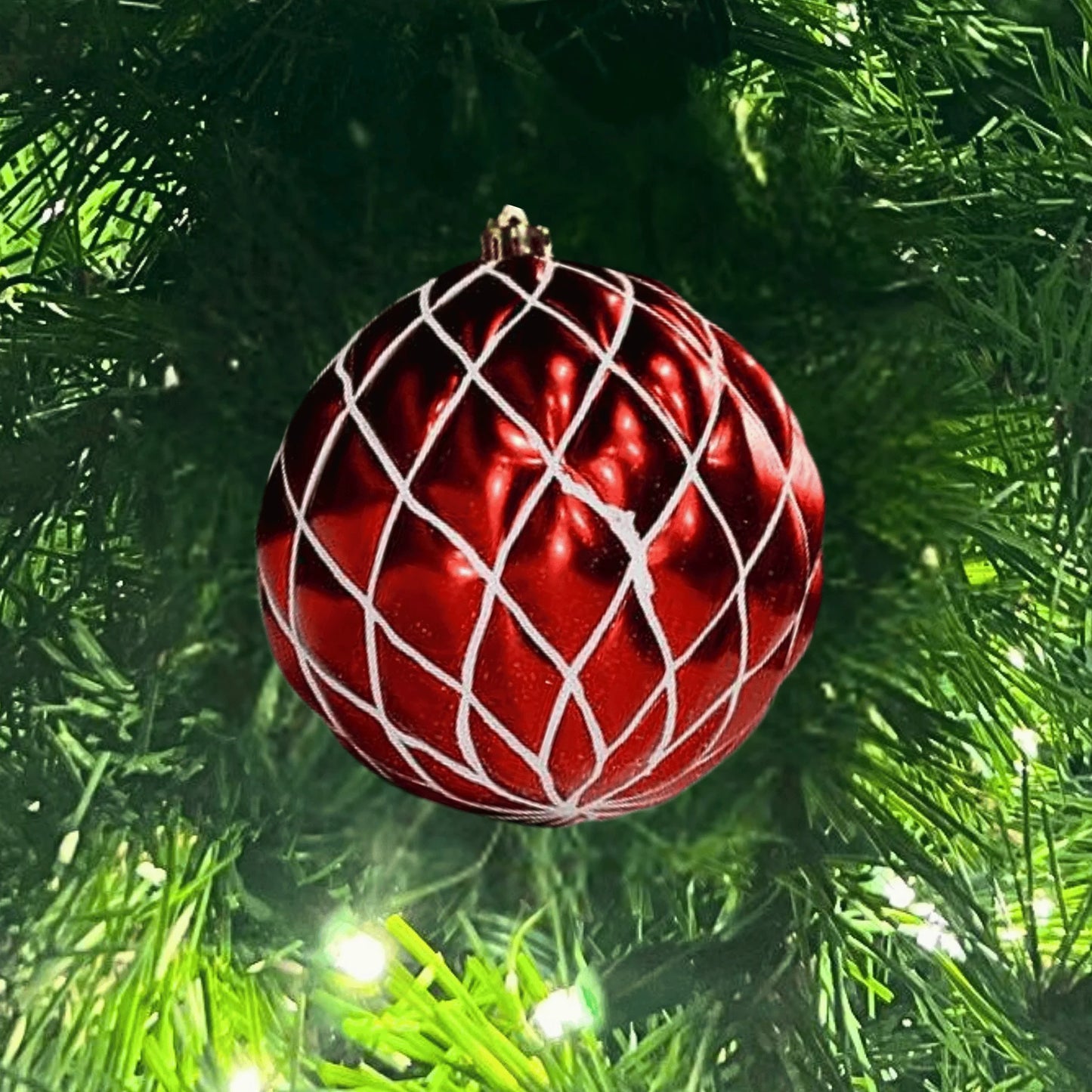 Red-Ornament-Shiny-Diamond-with-White-Glitter-2