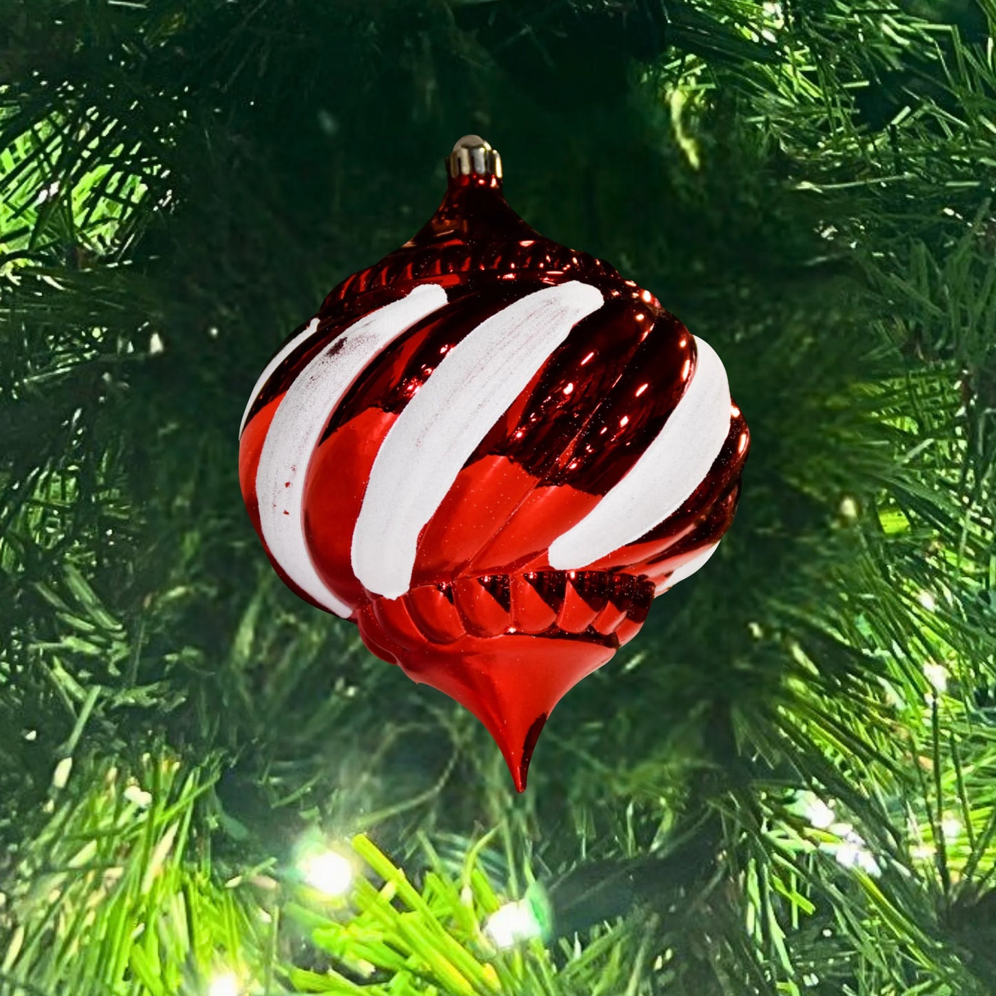 Red-Ornament-Shiny-Onion-with-White-Glitter-2