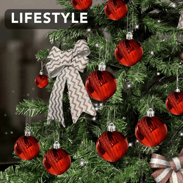 Red-Shiny-Swirl-Ball-with-Glitter-100MM-7