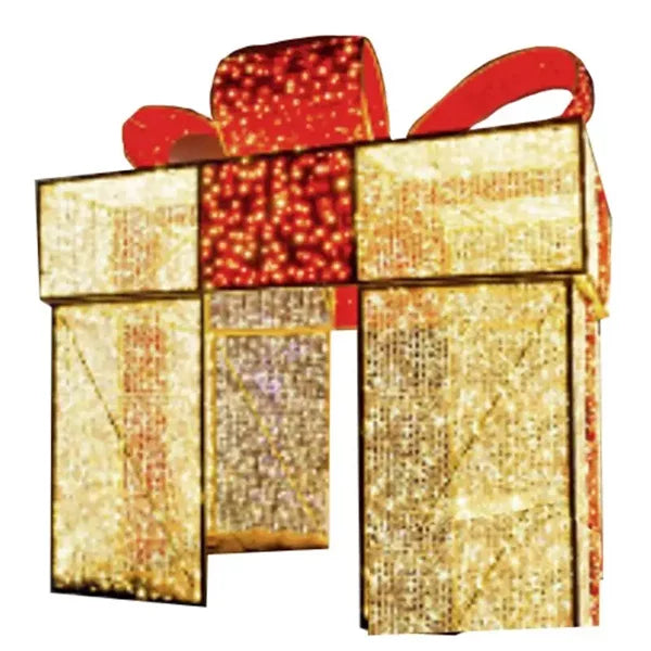 Red-Warm-White-Walkthrough-PVC-Gift-Box-12ft-1